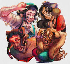 characters by phozze